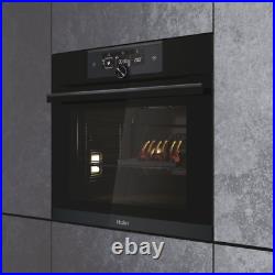 Haier HWO60SM6F8BH Built-in 70L Single Electric Multi-Function Oven Pyrolytic