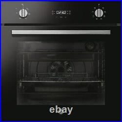 Hoover 8 Function Electric Single Oven with Hydrolytic Cleaning Black