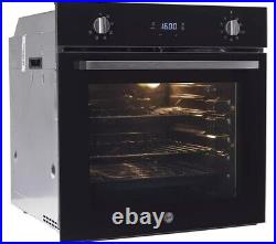Hoover HOC3T5058BI 65L Built-in Single Electric Multi-Func Oven, Grill, LED, PYR