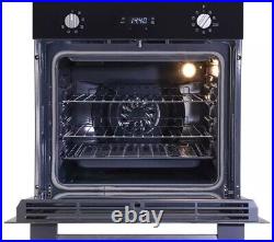 Hoover HOC3T5058BI 65L Built-in Single Electric Multi-Func Oven, Grill, LED, PYR