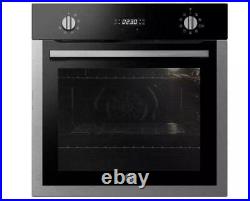 Hoover HOC3UB5858BI Built In Single Pyrolytic Oven Black/Silver A Energy Rating