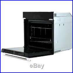 Hoover HOZP717IN Built In 60cm A+ Electric Single Oven Black Glass New