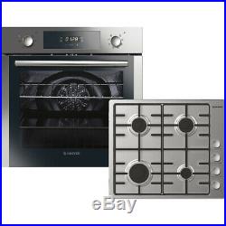 Hoover HPKGAS60X/E Single Oven & Gas Hob Built In Stainless Steel