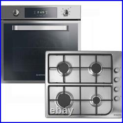 Hoover HPRGM60SS/E Built-in Single Electric Multi Func Fan Oven & Gas Hob Pack
