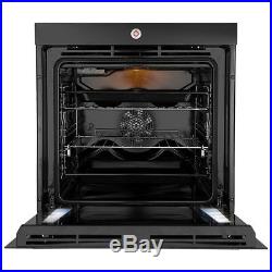Hoover VISION Built In 60cm A Electric Single Oven Black Glass New