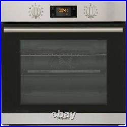 Hotpoint Class 2 SA2844HIX Built In Electric Single Oven Stainless Steel A+