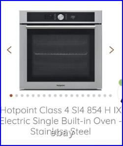 Hotpoint Class 4 Si4 854 H IX Electric Single Built in Oven Stainless Steel