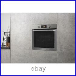 Hotpoint SA4544HIX Built In 60cm A Electric Single Oven Stainless Steel