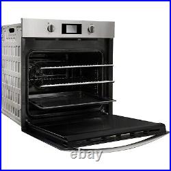 Indesit Aria Electric Multifunction Pyrolytic Single Oven Stainless IFW3841PIX