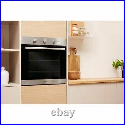 Indesit Aria IFW 6330 IX UK Electric Single Built-in Oven Stainless Steel