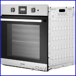 Indesit IFW65Y0IX Aria Built In 60cm Electric Single Oven Stainless Steel New