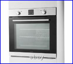 LOGIK LBLFANX17 Electric Oven Built-in Single Oven Inox & Black Currys