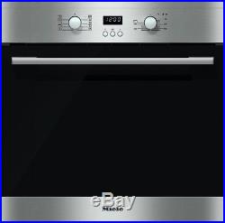 Miele ContourLine H2161B CleanSteel Single Built In Electric Oven