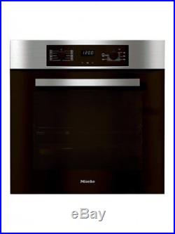Miele H2265B Discovery Built-In Single Oven Clean Steel A+ Energy Rating Kitchen