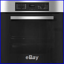 Miele H2265B Discovery Built-In Single Oven, Clean Steel J 727526