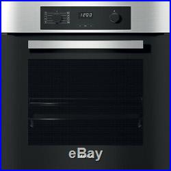 Miele H2265-1B Built In 60cm Electric Single Oven Clean Steel New