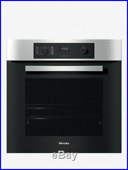 Miele H2265-1B Pyrolytic Electric Built-in Single Oven Stainless Steel Rating A+