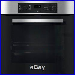 Miele H2267BP Built-In Single Pyrolytic Electric Oven Cooker Clean Steel Black