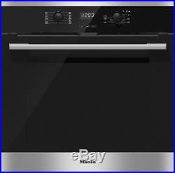 Miele H2566BP Built-In Single Oven, Stainless Steel