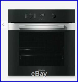 Miele H2860 B Design Multifunction Built-in Single Oven Clean Steel