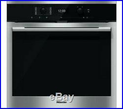 Miele H6360BP Built In Electric Single Oven -Clean Steel Package Damaged