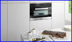 Miele H6400BM PureLine Single Electric Oven Microwave Clean Steel Integrated