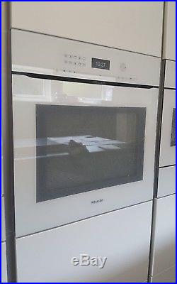 Miele H6461BPX Artline single built in electric oven White Ex Showroom Display