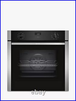 NEFF B1ACE4HN0B N50 Built In 59cm A Electric Single Oven Stainless Steel
