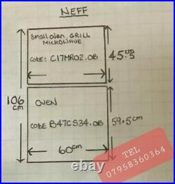 NEFF B47CS34H0B N90 Slide & Hide 13 Function Touch Control Single Ove B47CS34H0B