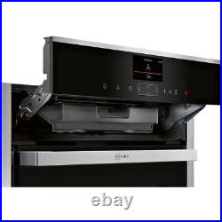 NEFF B47VS34H0B N90 Slide&Hide Built In 60cm A Electric Single Oven Stainless