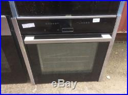 NEFF B57CR22N0B Slide&Hide Built In 60cm Electric Single Oven Stainless Steel A+