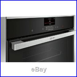 NEFF B57CS24H0B N90 Slide&Hide Built In 60cm A Electric Single Oven Stainless