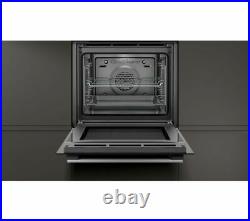 NEFF N30 B1GCC0AN0B Built-in Single Electric Oven 71L Stainless Steel Currys
