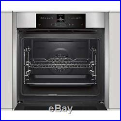 Neff B25CR22N1B Electric 71L Integrated Pyrolytic Single Oven Stainless Steel