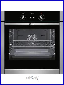 Neff B44M42N5GB Slide and Hide Built-In Integrated Single Oven, RRP £599