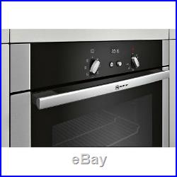 Neff B44M42N5GB Slide and Hide Built-In Single Oven Stainless Steel #10160901