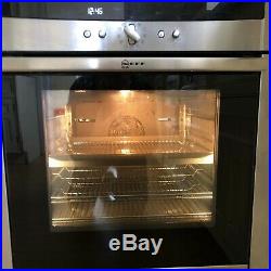 Neff Built In single oven with slide and hide door B46E74N3GB/04, Superior Spec