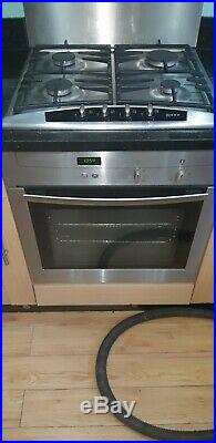 Neff Built in Single Fan Oven Electric with Neff Gas Hob