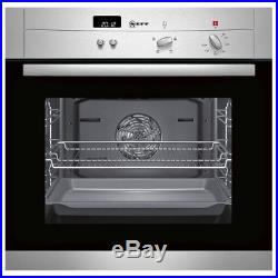 Neff CircoTherm B12S22N3GB Stainless Steel Built-in Single Electric Fan Oven