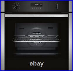 Neff N50 B2ACH7HN0 Built-In Electric Self Cleaning Single Oven, Stainless Steel