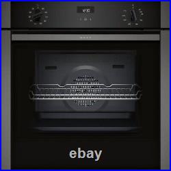 Neff N50 B3ACE4HG0B Built-In Electric Single Oven Grey