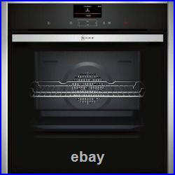 Neff N90 Slide and Hide B57CS24H0B Built-In Electric Single Oven Stainless