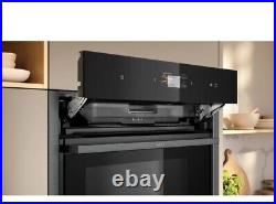 Neff N90 Slide and Hide B64VS71G0B Built-In Electric Single Oven with Steam F