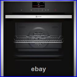 Neff N 90 B57CS24H0B Slide and Hide Built-In Single Electric Oven #221911