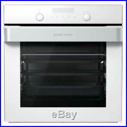 New Gorenje BOP747ORAW Built-in pyrolytic single oven White