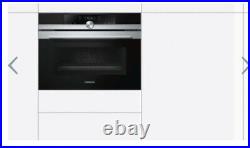 New Siemens CM633GBS1B iQ700 Built In Compact Single Oven with Microwave + Grill