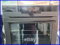 New Unboxed AEG BPK948330B Built-In Electric Single Oven Black
