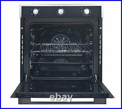 New World NWCFBOBX Built In Single Electric Oven Black