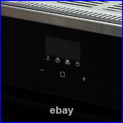 New World NWCMBOB Built In Single Electric Multifunction Oven Black
