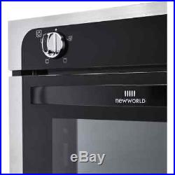 Newworld NW602V Built In 59cm Electric Single Oven Black New
